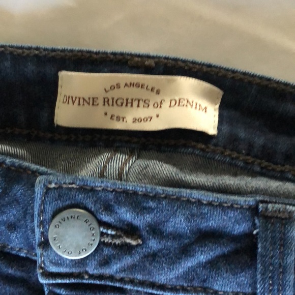 Women’s size 30 divine rights of denim blue jeans - Picture 3 of 11